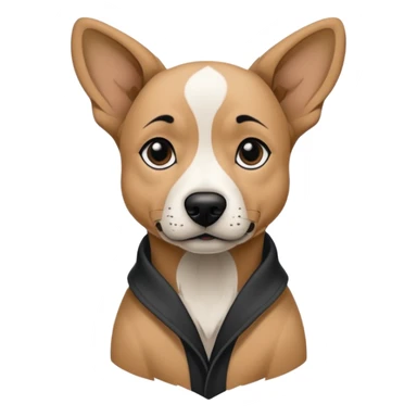 dog with lot of tattoos sticker