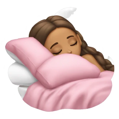 Ariana Grande sleeping sticker