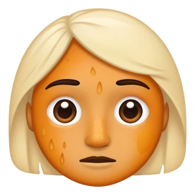 Hyperpigmentation meme sticker