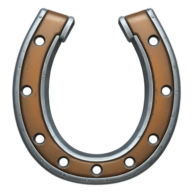Horseshoe sticker