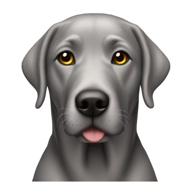 Silver lab sticker