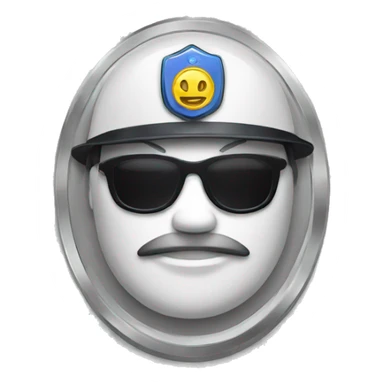 A badge in which vip is written sticker