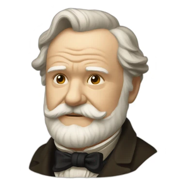 victor hugo sticker