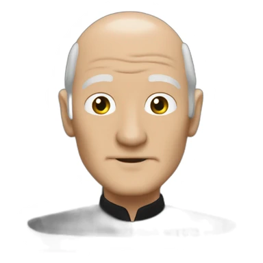 Picard engage! sticker