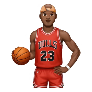 jordan basketball player sticker