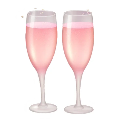 Pink champagne  sticker