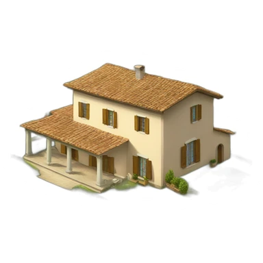Tuscany villa sticker