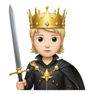 🤣🗡️👑🧥 sticker