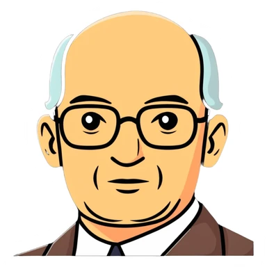 portrait of Walter Ulbricht sticker