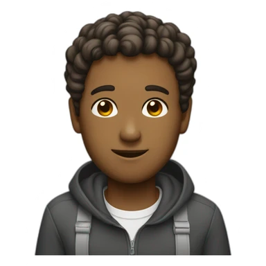 Humains qui sembrassent sticker