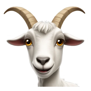Goat with Cristiano Ronaldo’s Head sticker