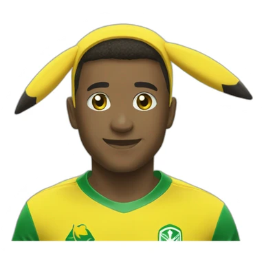 pikachu fc nantes sticker