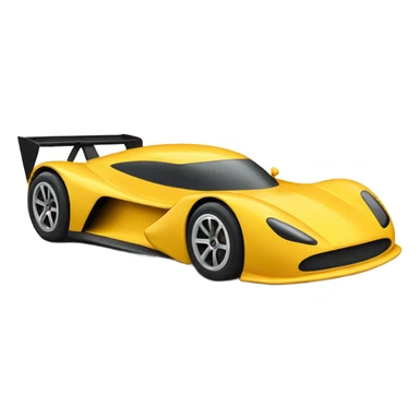 racecar side view sticker