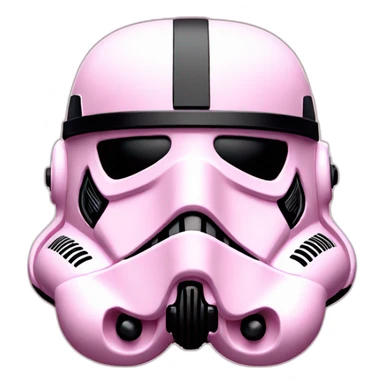 Pink stormtrooper sticker
