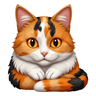 Cat rest chin on hand sticker