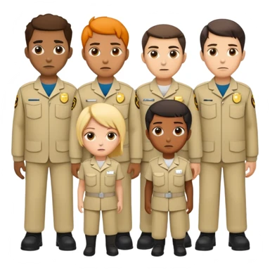 Severance characters sticker