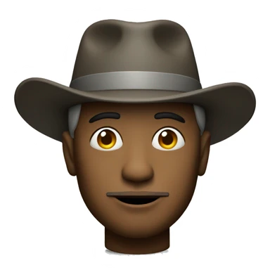 A man with a hat and a cigarette  sticker