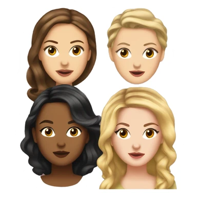 Blair and Serena gossip girl sticker