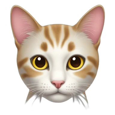 Love cat heart sticker