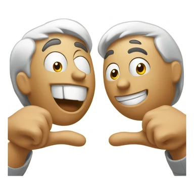 emoji unknowingly shaking hands sticker