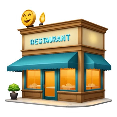 Je veux une devanture de restaurant alléchante.  sticker