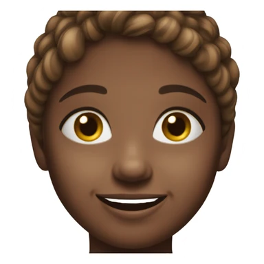 Girl emoji with freckles  sticker