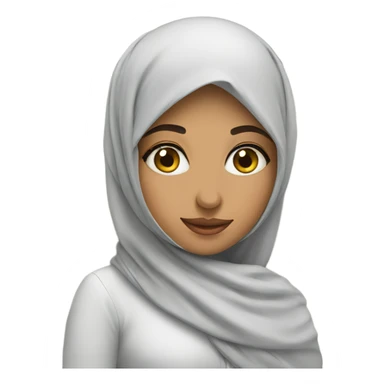pretty arab girl sticker