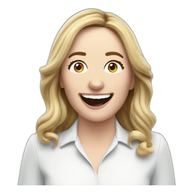 Victoria Coren Mitchell 4k toothpaste advert sticker