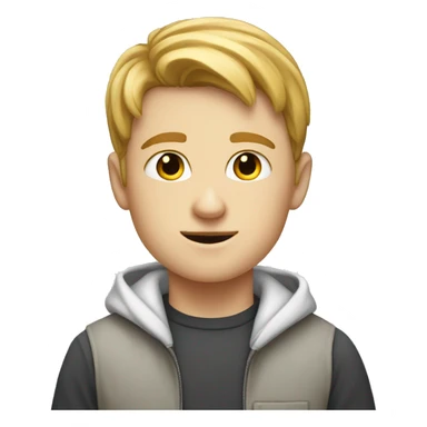 white boy and white in cimema sticker