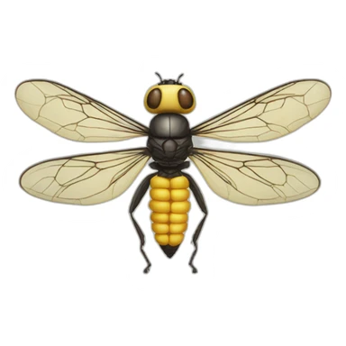 cob-corn-human-fly sticker