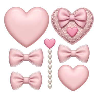 coquette aesthetic emojis sticker