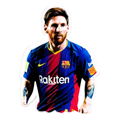 Messi sticker