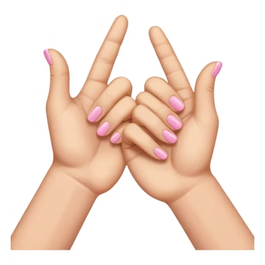 Pinky promise sticker