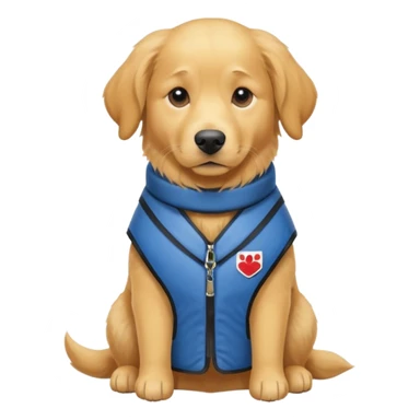 Service dog sticker