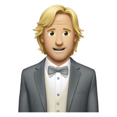 Owen wilson from wedding crashers sticker