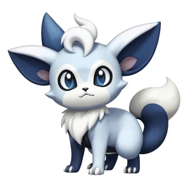 Meowstic-Absol-Minccino-Pokémon-Fakémon-creature sticker