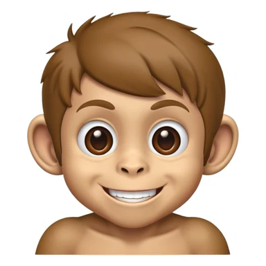 Gay little monkey boy  sticker