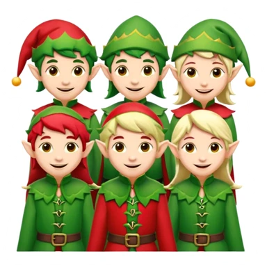 Christmas Elfs sticker