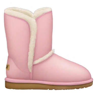 light pink uggs sticker