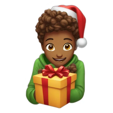 Christmas gifts sticker