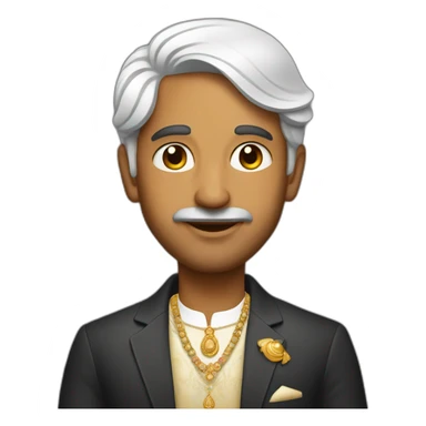 indian rich person sticker