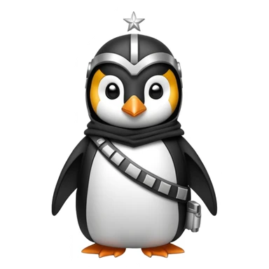 Penguin star wars  sticker