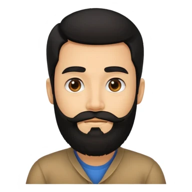 Sit on my beard text sticker