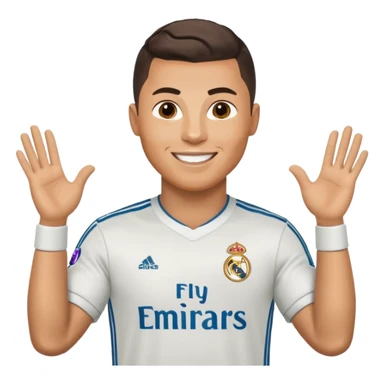 Ronaldo madrid sticker