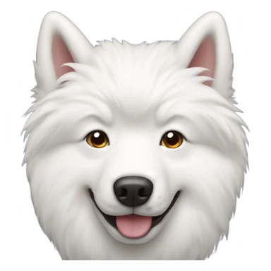 samoyed dog sticker