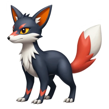 Sneasel-Dewitt-Buizel-Zangoose-hybrid-fusion, full body sticker