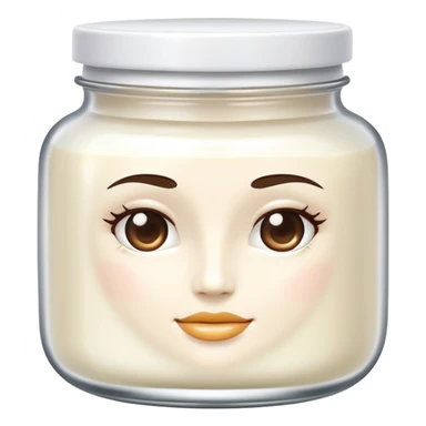 facial beauty creme  sticker
