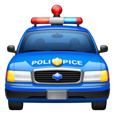 police lights sticker