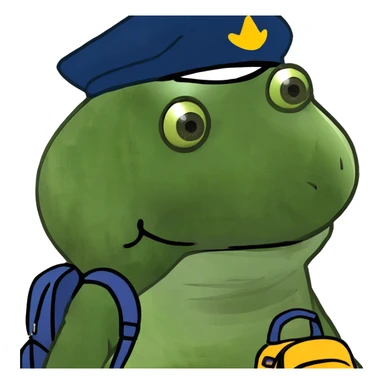 Toilet with water flowing out it sticker