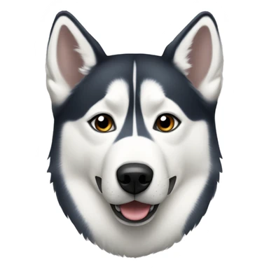Alaskan husky  sticker